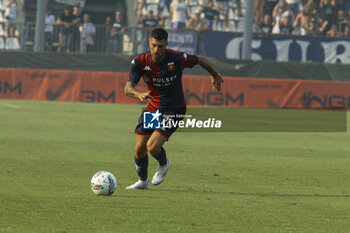 2024-08-01 - Stefano Sabelli of Genoa CFC play the ball during Brescia Calcio FC vs Genoa CFC, Test Match pre season Serie A Enilive 2024-25, at Mario Rigamonti stadium in Brescia (BS), Italy, on July 20, 2024. - BRESCIA CALCIO VS GENOA CFC - FRIENDLY MATCH - SOCCER