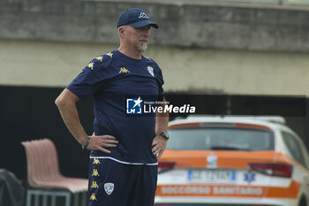 2024-08-01 - Rolando Maran Head Coach of Brescia Calcio FC during Brescia Calcio FC vs Genoa CFC, Test Match pre season Serie A Enilive 2024-25, at Mario Rigamonti stadium in Brescia (BS), Italy, on July 20, 2024. - BRESCIA CALCIO VS GENOA CFC - FRIENDLY MATCH - SOCCER