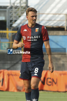 2024-08-01 - Emil Bohinen of Genoa CFC during Brescia Calcio FC vs Genoa CFC, Test Match pre season Serie A Enilive 2024-25, at Mario Rigamonti stadium in Brescia (BS), Italy, on July 20, 2024. - BRESCIA CALCIO VS GENOA CFC - FRIENDLY MATCH - SOCCER