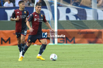 2024-08-01 - Ruslan Malinovskyi of Genoa CFC play the ball during Brescia Calcio FC vs Genoa CFC, Test Match pre season Serie A Enilive 2024-25, at Mario Rigamonti stadium in Brescia (BS), Italy, on July 20, 2024. - BRESCIA CALCIO VS GENOA CFC - FRIENDLY MATCH - SOCCER