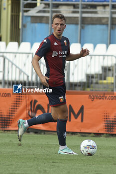 2024-08-01 - Emil Bohinen of Genoa CFC play the ball during Brescia Calcio FC vs Genoa CFC, Test Match pre season Serie A Enilive 2024-25, at Mario Rigamonti stadium in Brescia (BS), Italy, on July 20, 2024. - BRESCIA CALCIO VS GENOA CFC - FRIENDLY MATCH - SOCCER