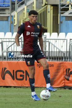 2024-08-01 - Alan Matturro of Genoa CFC play the ball during Brescia Calcio FC vs Genoa CFC, Test Match pre season Serie A Enilive 2024-25, at Mario Rigamonti stadium in Brescia (BS), Italy, on July 20, 2024. - BRESCIA CALCIO VS GENOA CFC - FRIENDLY MATCH - SOCCER