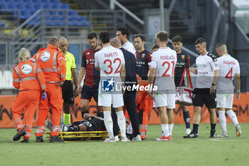 2024-08-01 - Alan Matturro of Genoa CFC during Brescia Calcio FC vs Genoa CFC, Test Match pre season Serie A Enilive 2024-25, at Mario Rigamonti stadium in Brescia (BS), Italy, on July 20, 2024. - BRESCIA CALCIO VS GENOA CFC - FRIENDLY MATCH - SOCCER