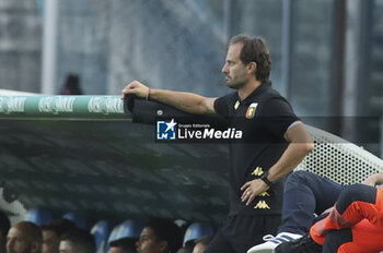 2024-08-01 - Alberto Gilardino Head Coach of Genoa CFC during Brescia Calcio FC vs Genoa CFC, Test Match pre season Serie A Enilive 2024-25, at Mario Rigamonti stadium in Brescia (BS), Italy, on July 20, 2024. - BRESCIA CALCIO VS GENOA CFC - FRIENDLY MATCH - SOCCER