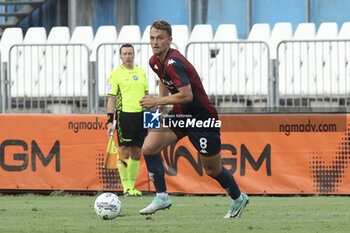 2024-08-01 - Emil Bohinen of Genoa CFC play the ball during Brescia Calcio FC vs Genoa CFC, Test Match pre season Serie A Enilive 2024-25, at Mario Rigamonti stadium in Brescia (BS), Italy, on July 20, 2024. - BRESCIA CALCIO VS GENOA CFC - FRIENDLY MATCH - SOCCER