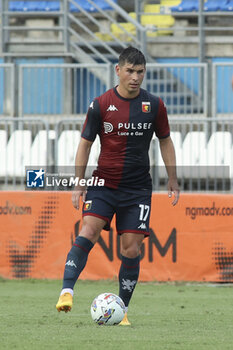 2024-08-01 - Ruslan Malinovskyi of Genoa CFC play the ball during Brescia Calcio FC vs Genoa CFC, Test Match pre season Serie A Enilive 2024-25, at Mario Rigamonti stadium in Brescia (BS), Italy, on July 20, 2024. - BRESCIA CALCIO VS GENOA CFC - FRIENDLY MATCH - SOCCER