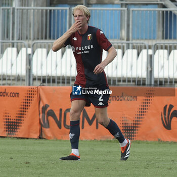 2024-08-01 - Morten Thorsby of Genoa CFC during Brescia Calcio FC vs Genoa CFC, Test Match pre season Serie A Enilive 2024-25, at Mario Rigamonti stadium in Brescia (BS), Italy, on July 20, 2024. - BRESCIA CALCIO VS GENOA CFC - FRIENDLY MATCH - SOCCER