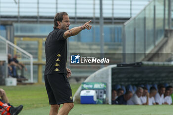 2024-08-01 - Alberto Gilardino Head Coach of Genoa CFC gestures during Brescia Calcio FC vs Genoa CFC, Test Match pre season Serie A Enilive 2024-25, at Mario Rigamonti stadium in Brescia (BS), Italy, on July 20, 2024. - BRESCIA CALCIO VS GENOA CFC - FRIENDLY MATCH - SOCCER