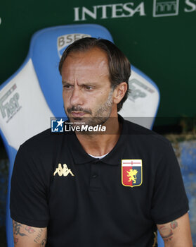 2024-08-01 - Alberto Gilardino Head Coach of Genoa CFC during Brescia Calcio FC vs Genoa CFC, Test Match pre season Serie A Enilive 2024-25, at Mario Rigamonti stadium in Brescia (BS), Italy, on July 20, 2024. - BRESCIA CALCIO VS GENOA CFC - FRIENDLY MATCH - SOCCER