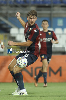 2024-08-01 - Gabriele Calvani of Genoa CFC during Brescia Calcio FC vs Genoa CFC, Test Match pre season Serie A Enilive 2024-25, at Mario Rigamonti stadium in Brescia (BS), Italy, on July 20, 2024. - BRESCIA CALCIO VS GENOA CFC - FRIENDLY MATCH - SOCCER