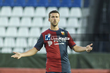 2024-08-01 - Mattia Bani of Genoa CFC during Brescia Calcio FC vs Genoa CFC, Test Match pre season Serie A Enilive 2024-25, at Mario Rigamonti stadium in Brescia (BS), Italy, on July 20, 2024. - BRESCIA CALCIO VS GENOA CFC - FRIENDLY MATCH - SOCCER