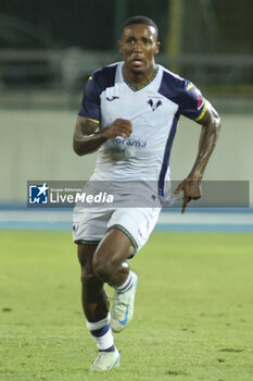 2024-08-03 - Jackson Tchatchoua of Hellas Verona FC during Hellas Verona FC vs Asteras Tripolis FC, 5° Test Match, at stadio 