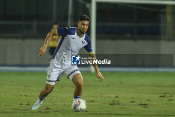 2024-08-03 - Suat Serdar of Hellas Verona FC play the ball during Hellas Verona FC vs Asteras Tripolis FC, 5° Test Match, at stadio 