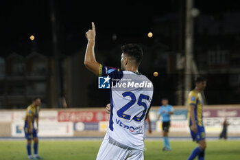 2024-08-03 - Suat Serdar of Hellas Verona FC celebrates after scoring during Hellas Verona FC vs Asteras Tripolis FC, 5° Test Match, at stadio 