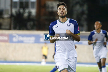 2024-08-03 - Suat Serdar of Hellas Verona FC celebrates after scoring during Hellas Verona FC vs Asteras Tripolis FC, 5° Test Match, at stadio 