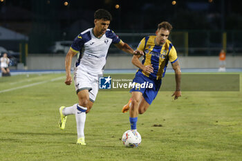 2024-08-03 - Abdou Harroui of Hellas Verona FC during Hellas Verona FC vs Asteras Tripolis FC, 5° Test Match, at stadio 