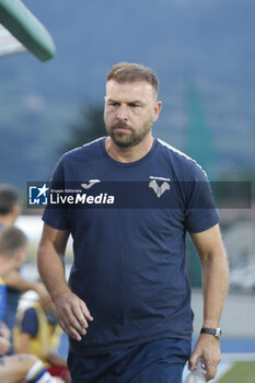 2024-08-03 - Paolo Zanetti Head Coach of Hellas Verona FC during Hellas Verona FC vs Asteras Tripolis FC, 5° Test Match, at stadio 