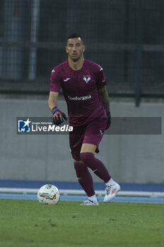 2024-08-03 - Lorenzo Montipò of Hellas Verona FC play the ball during Hellas Verona FC vs Asteras Tripolis FC, 5° Test Match, at stadio 