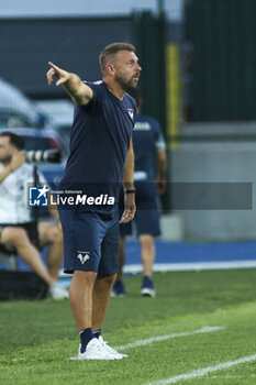 2024-08-03 - Paolo Zanetti Head Coach of Hellas Verona FC during Hellas Verona FC vs Asteras Tripolis FC, 5° Test Match, at stadio 