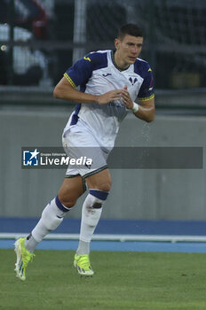 2024-08-03 - Giangiacomo Magnani of Hellas Verona FC during Hellas Verona FC vs Asteras Tripolis FC, 5° Test Match, at stadio 