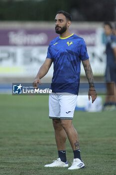 2024-08-03 - Grigoris Kastanos  of Hellas Verona FC during Hellas Verona FC vs Asteras Tripolis FC, 5° Test Match, at stadio 