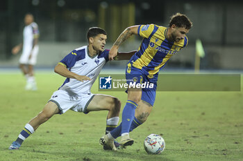 2024-08-03 - Reda Belahyane of Hellas Verona FC during Hellas Verona FC vs Asteras Tripolis FC, 5° Test Match, at stadio 