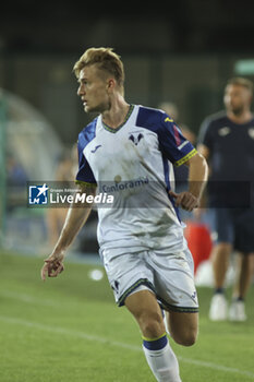 2024-08-03 - Martin Frese of Hellas Verona FC during Hellas Verona FC vs Asteras Tripolis FC, 5° Test Match, at stadio 