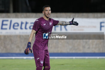 2024-08-03 - Lorenzo Montipò of Hellas Verona FC gestures during Hellas Verona FC vs Asteras Tripolis FC, 5° Test Match, at stadio 