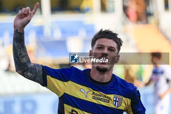 2024-08-04 - Dennis Man (Parma Calcio) celebrates after first goal - PARMA CALCIO VS ATALANTA BC - FRIENDLY MATCH - SOCCER