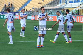 2024-08-04 - Mario Pasalic (Atalanta BC) and Atalanta BC team greets the fans - PARMA CALCIO VS ATALANTA BC - FRIENDLY MATCH - SOCCER