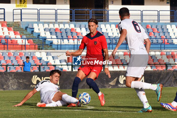 2024-08-03 - ALessandro Silversto and Riccardo Ciervo during Cosenza 1914 vs Foggia 1920, Friendly football match in Cosenza, Italy, August 03 2024 - COSENZA VS FOGGIA - FRIENDLY MATCH - SOCCER