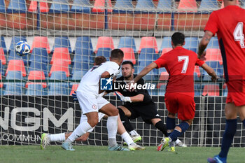 2024-08-03 - Simone Mazzocchi gol during Cosenza 1914 vs Foggia 1920, Friendly football match in Cosenza, Italy, August 03 2024 - COSENZA VS FOGGIA - FRIENDLY MATCH - SOCCER