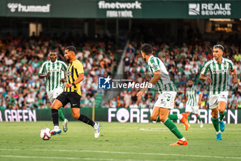 2024-08-03 - Houssem Aouar from Al Ittihad during the Friendly football match between Real Betis and Al Ittihad on 3 August 2024 at Benito Villamarín stadium in Sevilla, Spain - FOOTBALL - FRIENDLY GAME - REAL BETIS V AL ITTIHAD - FRIENDLY MATCH - SOCCER