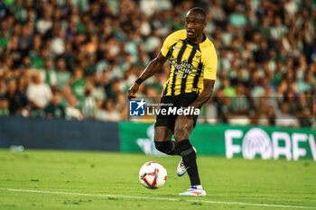 2024-08-03 - Moussa Diaby from Al Ittihad during the Friendly football match between Real Betis and Al Ittihad on 3 August 2024 at Benito Villamarín stadium in Sevilla, Spain - FOOTBALL - FRIENDLY GAME - REAL BETIS V AL ITTIHAD - FRIENDLY MATCH - SOCCER