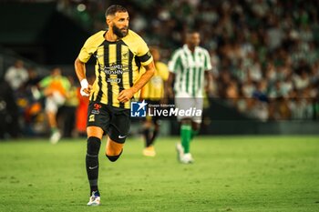 2024-08-03 - Karim Benzema from Al Ittihad during the Friendly football match between Real Betis and Al Ittihad on 3 August 2024 at Benito Villamarín stadium in Sevilla, Spain - FOOTBALL - FRIENDLY GAME - REAL BETIS V AL ITTIHAD - FRIENDLY MATCH - SOCCER