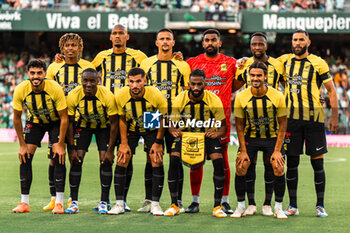 2024-08-03 - Captain Karim Benzema and his teammates from Al Ittihad during the Friendly football match between Real Betis and Al Ittihad on 3 August 2024 at Benito Villamarín stadium in Sevilla, Spain - FOOTBALL - FRIENDLY GAME - REAL BETIS V AL ITTIHAD - FRIENDLY MATCH - SOCCER