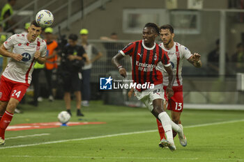 2024-08-13 - Rafael Leao of AC Milan  play the ball during AC Milan vs AC Monza , 2° edition of 