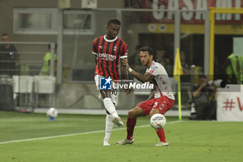 2024-08-13 - Rafael Leao of AC Milan  play the ball during AC Milan vs AC Monza , 2° edition of 