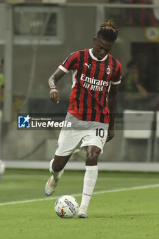 2024-08-13 - Rafael Leao of AC Milan  play the ball during AC Milan vs AC Monza , 2° edition of 