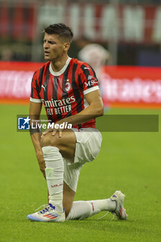 2024-08-13 - Alvaro Morata of AC Milan  during AC Milan vs AC Monza , 2° edition of 