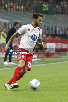 2024-08-13 - Pedro Pereira of AC Monza play the ball during AC Milan vs AC Monza , 2° edition of 