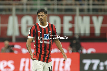 2024-08-13 - Tijjani Reijnders of AC Milan. gestures during AC Milan vs AC Monza , 2° edition of 