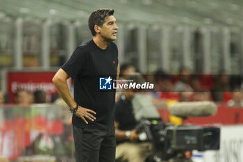 2024-08-13 - Paulo Fonseca Head Coach of AC Milan during AC Milan vs AC Monza , 2° edition of 