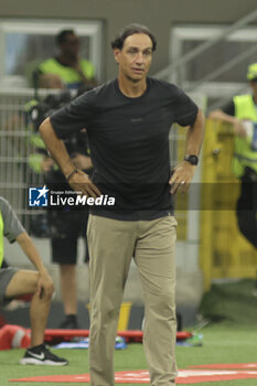 2024-08-13 - Alessandro Nesta Head Coach of AC Monza during AC Milan vs AC Monza , 2° edition of 