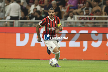 2024-08-13 - Theo Hernandez of AC Milan. during AC Milan vs AC Monza , 2° edition of 