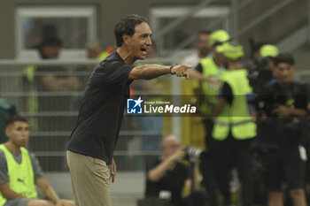 2024-08-13 - Alessandro Nesta Head Coach of AC Monza gestures during AC Milan vs AC Monza , 2° edition of 