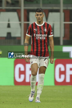 2024-08-13 - Alvaro Morata of AC Milan  during AC Milan vs AC Monza , 2° edition of 