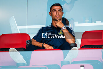 2024-08-08 - Cristiano Ronaldo of Al Nassr during the Friendly football match between UD Almeria and Al-Nassr on 8 August 2024 at Power Horse Stadium in Almeria, Spain - FOOTBALL - FRIENDLY GAME - ALMERIA V AL NASSR - FRIENDLY MATCH - SOCCER