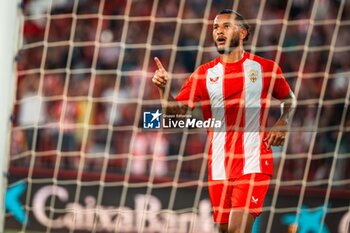 2024-08-08 - Luis Suarez of UD Almeria during the Friendly football match between UD Almeria and Al-Nassr on 8 August 2024 at Power Horse Stadium in Almeria, Spain - FOOTBALL - FRIENDLY GAME - ALMERIA V AL NASSR - FRIENDLY MATCH - SOCCER