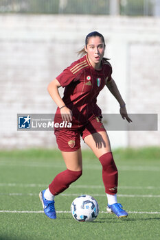 2024-08-13 - Giulia Dragoni (AS Roma Women)  during the friendly match AS Roma Women - Napoli Femminile at the Domenico Bartolani stadium in Cisterna di Latina (LT) on 13 August 2024. - ROMA WOMEN VS NAPOLI FEMMINILE - FRIENDLY MATCH - SOCCER